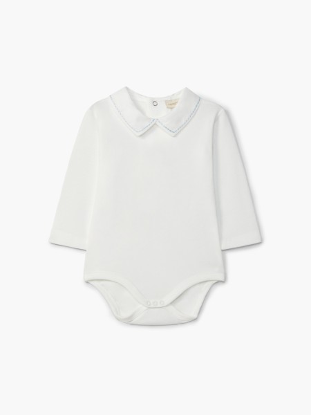 V-neck bodysuit