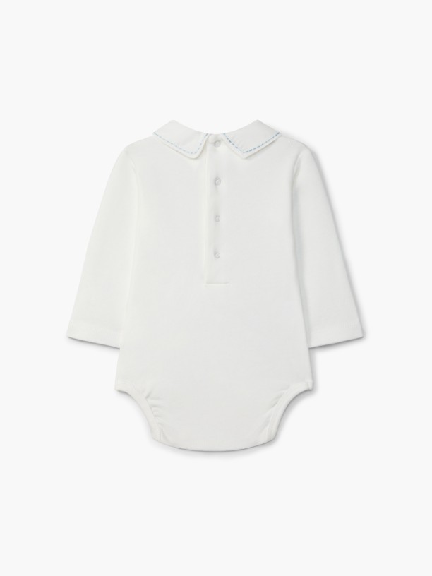V-neck bodysuit