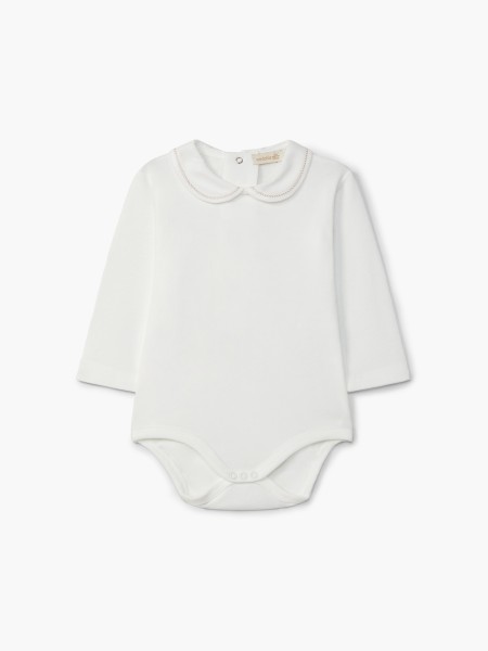 Body com gola redonda Body com gola redonda