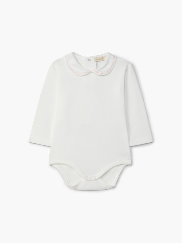 Round neck bodysuit