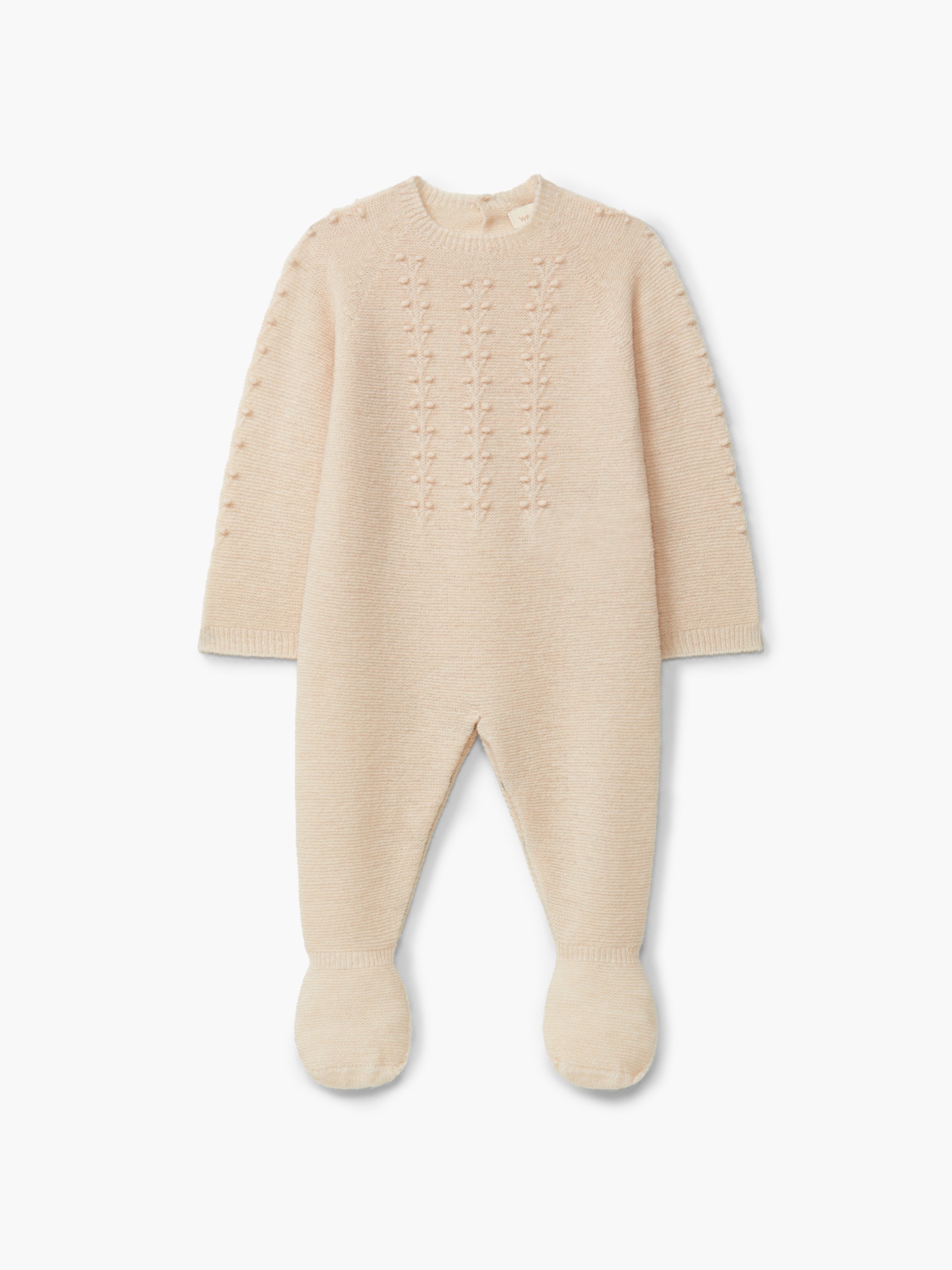 Knitted babygrow