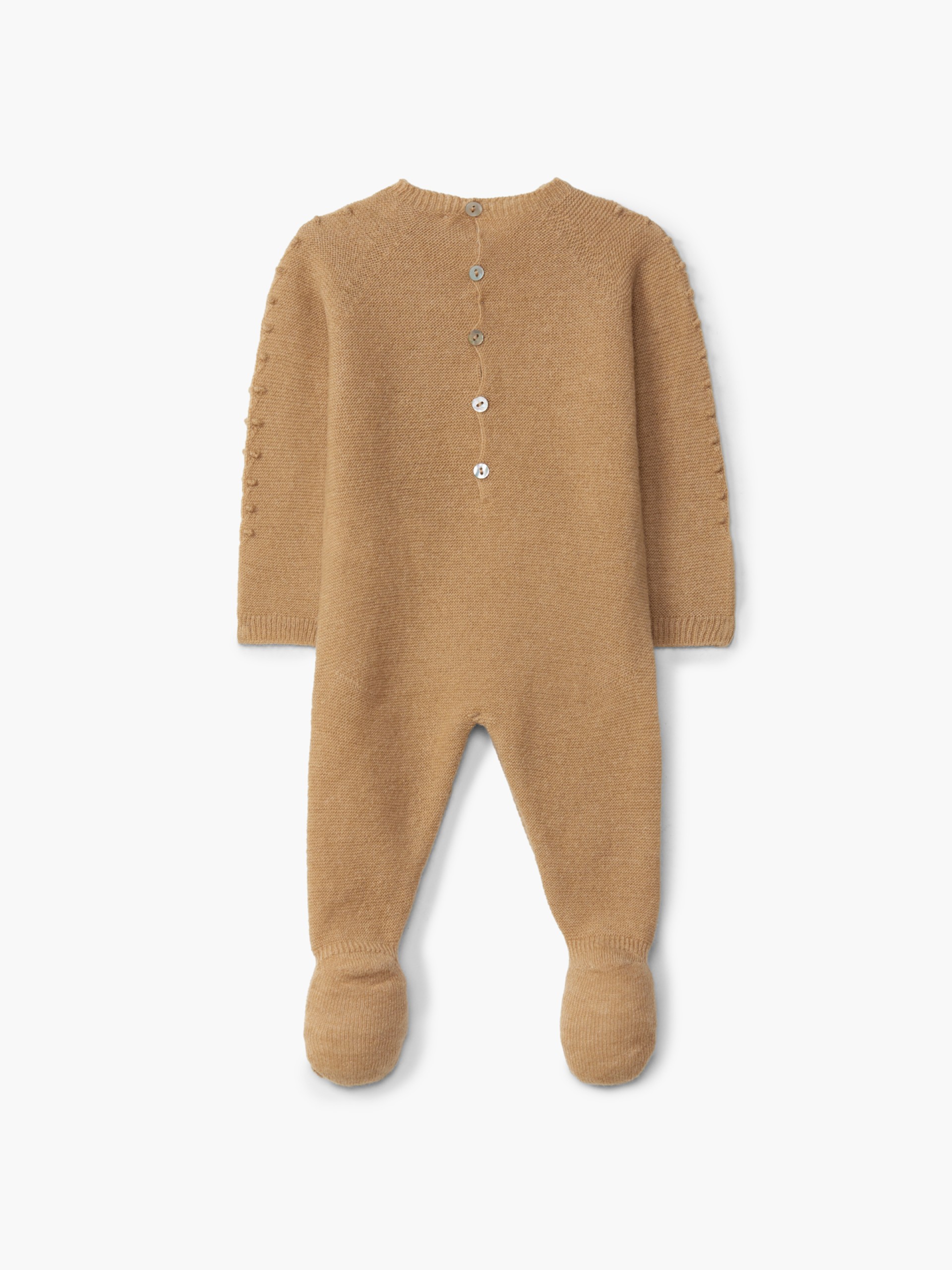 Knitted babygrow