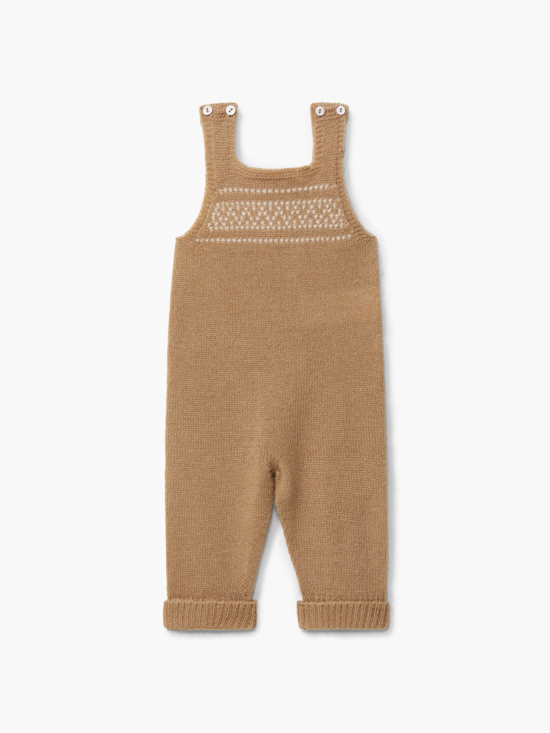 Knitted dungarees