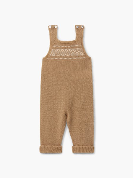 Knitted dungarees