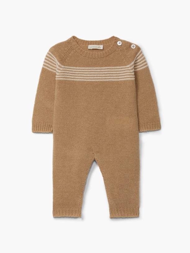 Knitted babygrow