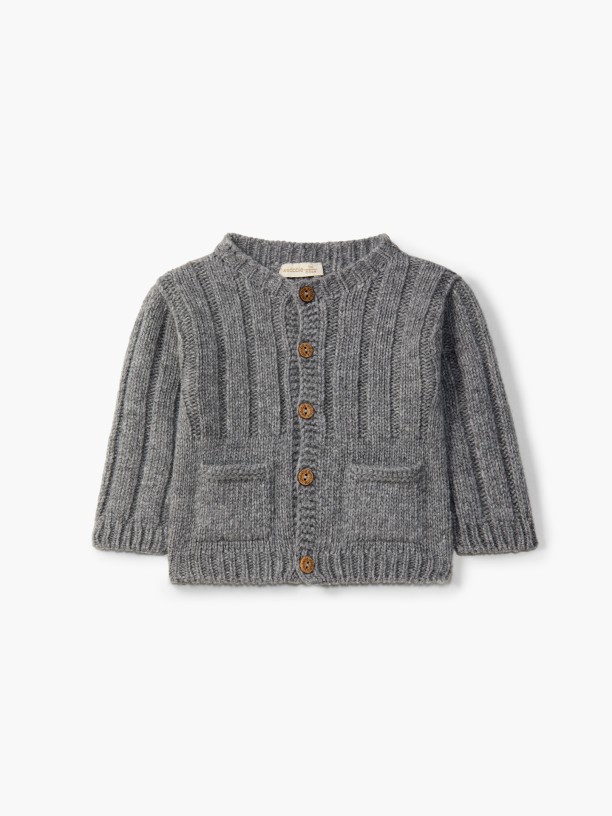 Knitted wool cardigan Knitted wool cardigan