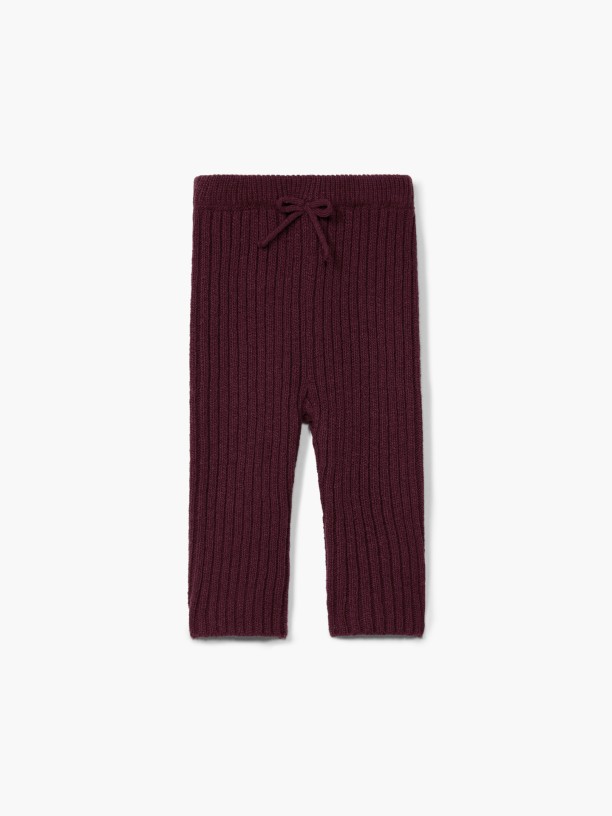 Knitted wool trousers Knitted wool trousers