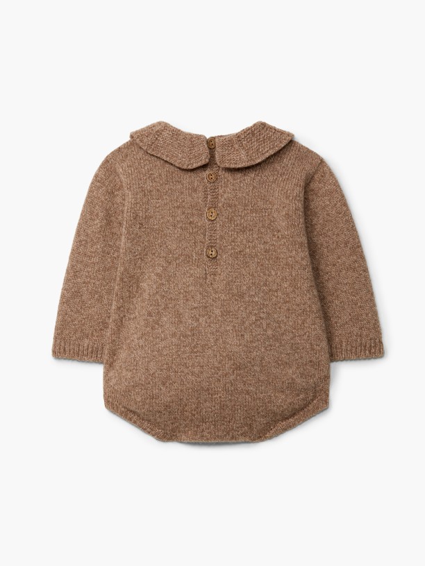 Knitted wool shortie