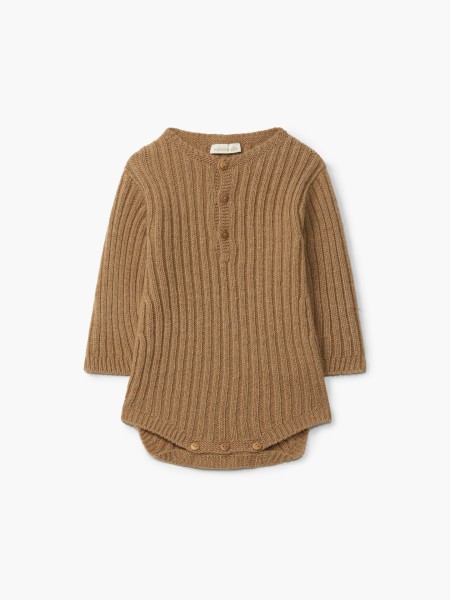 Knitted wool shortie