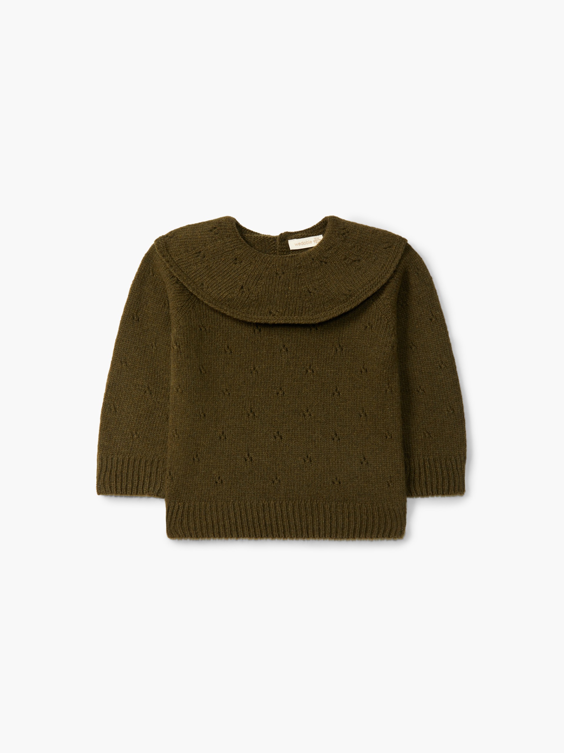Knitted wool sweater