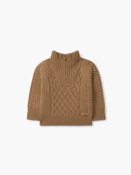 Knitted wool sweater
