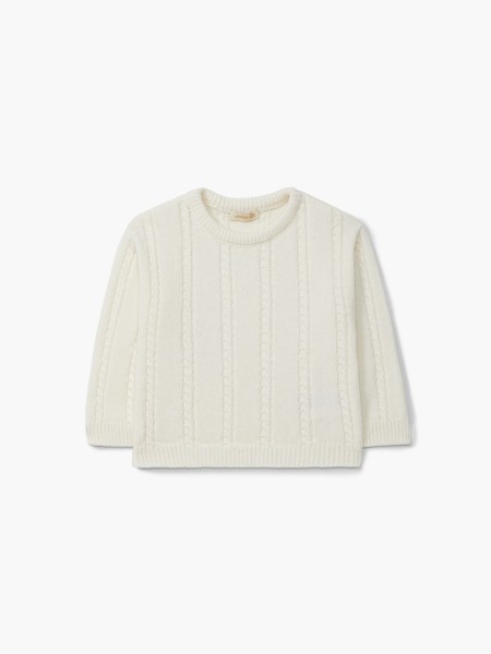 Knitted wool sweater
