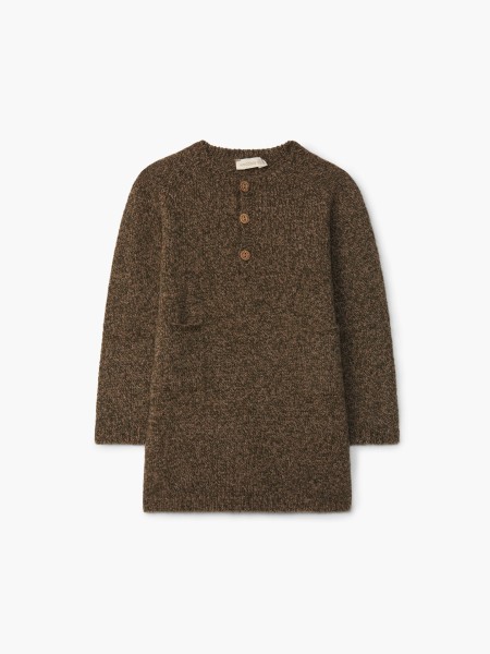 Knitted wool dress