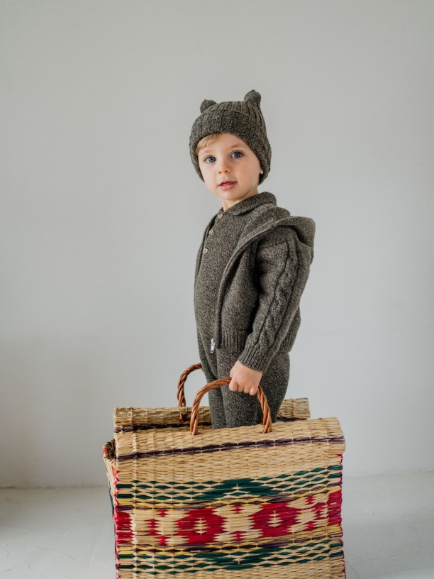 Knitted wool jumpsuit Knitted wool jumpsuit