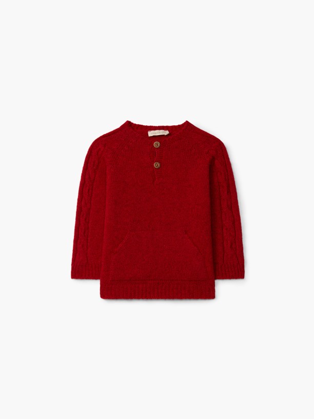 Knitted wool sweater Knitted wool sweater