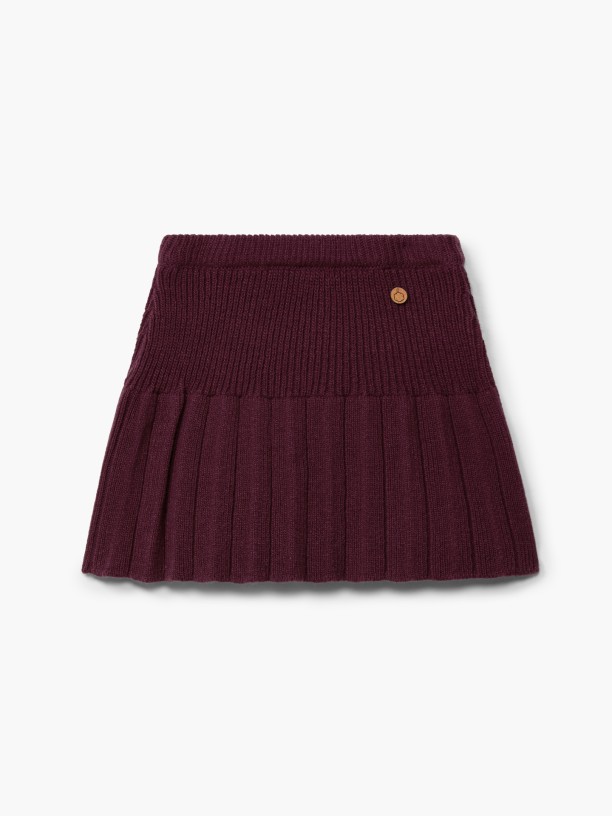 Knitted wool skirt Knitted wool skirt