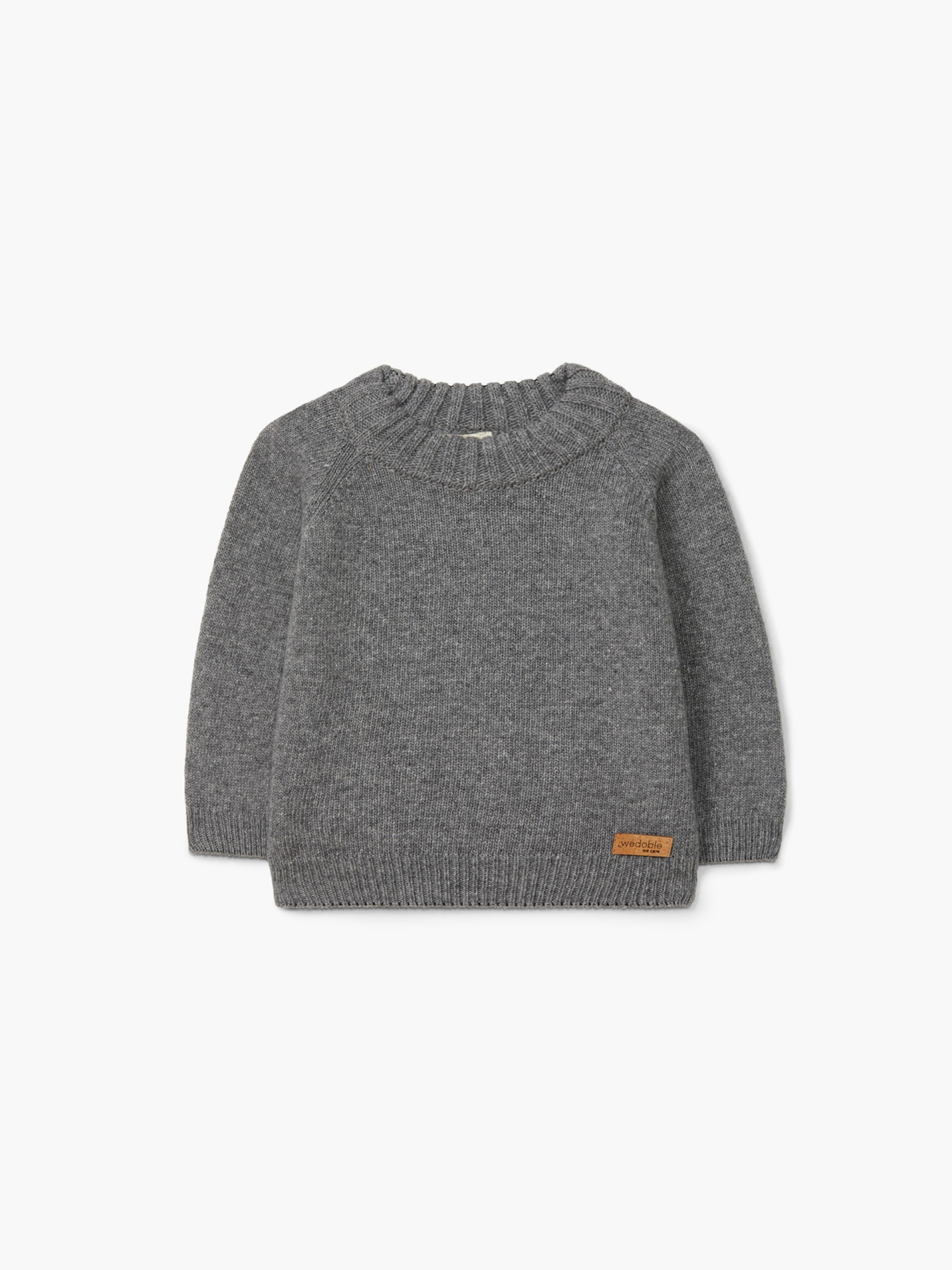 Knitted wool sweater