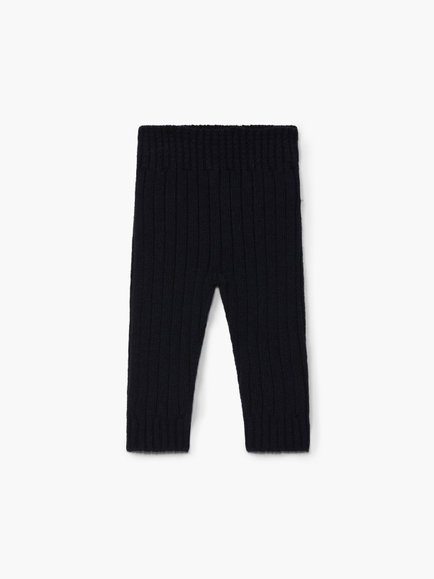 Knitted wool trousers Knitted wool trousers