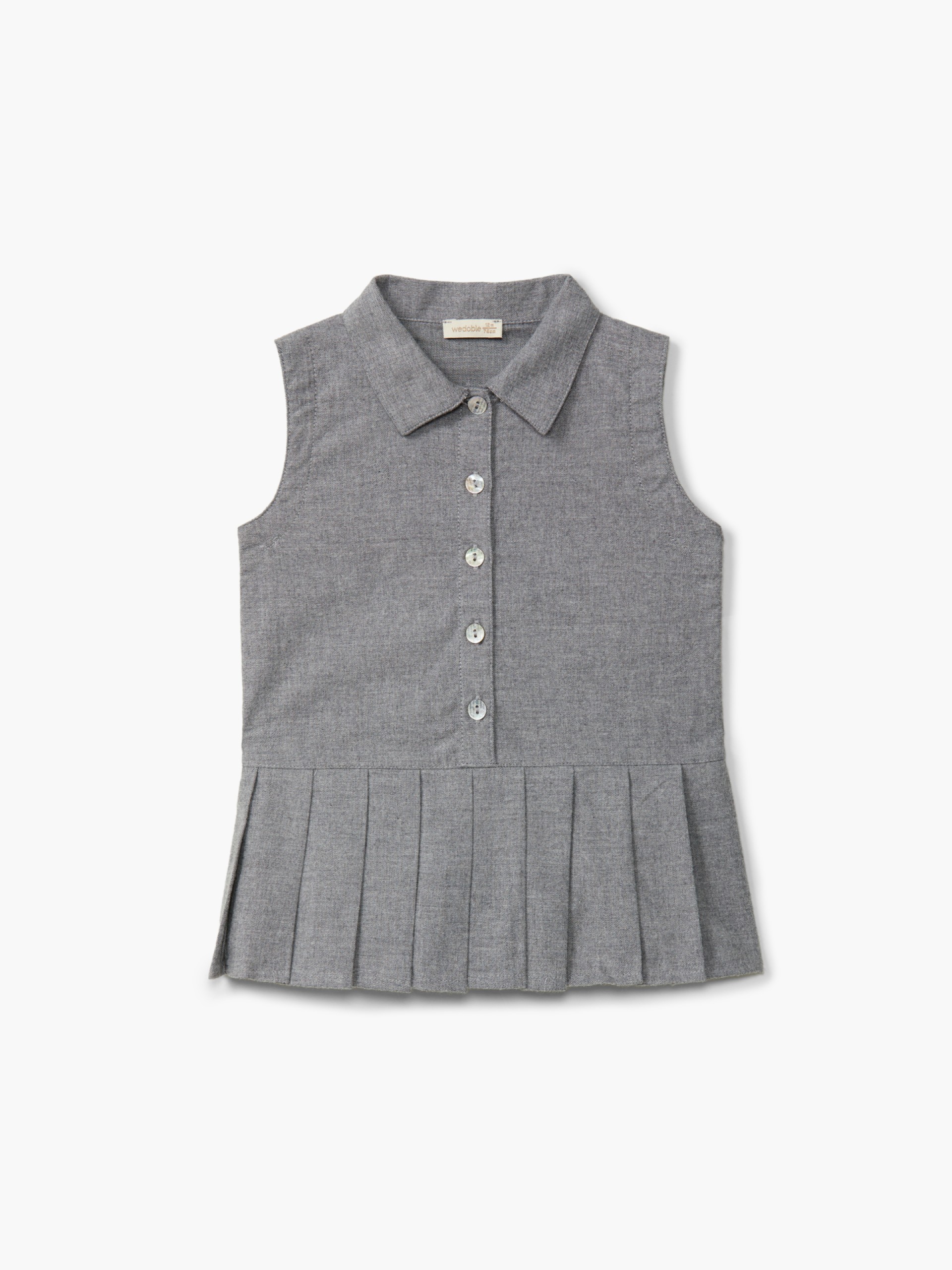 Cotton twill dress