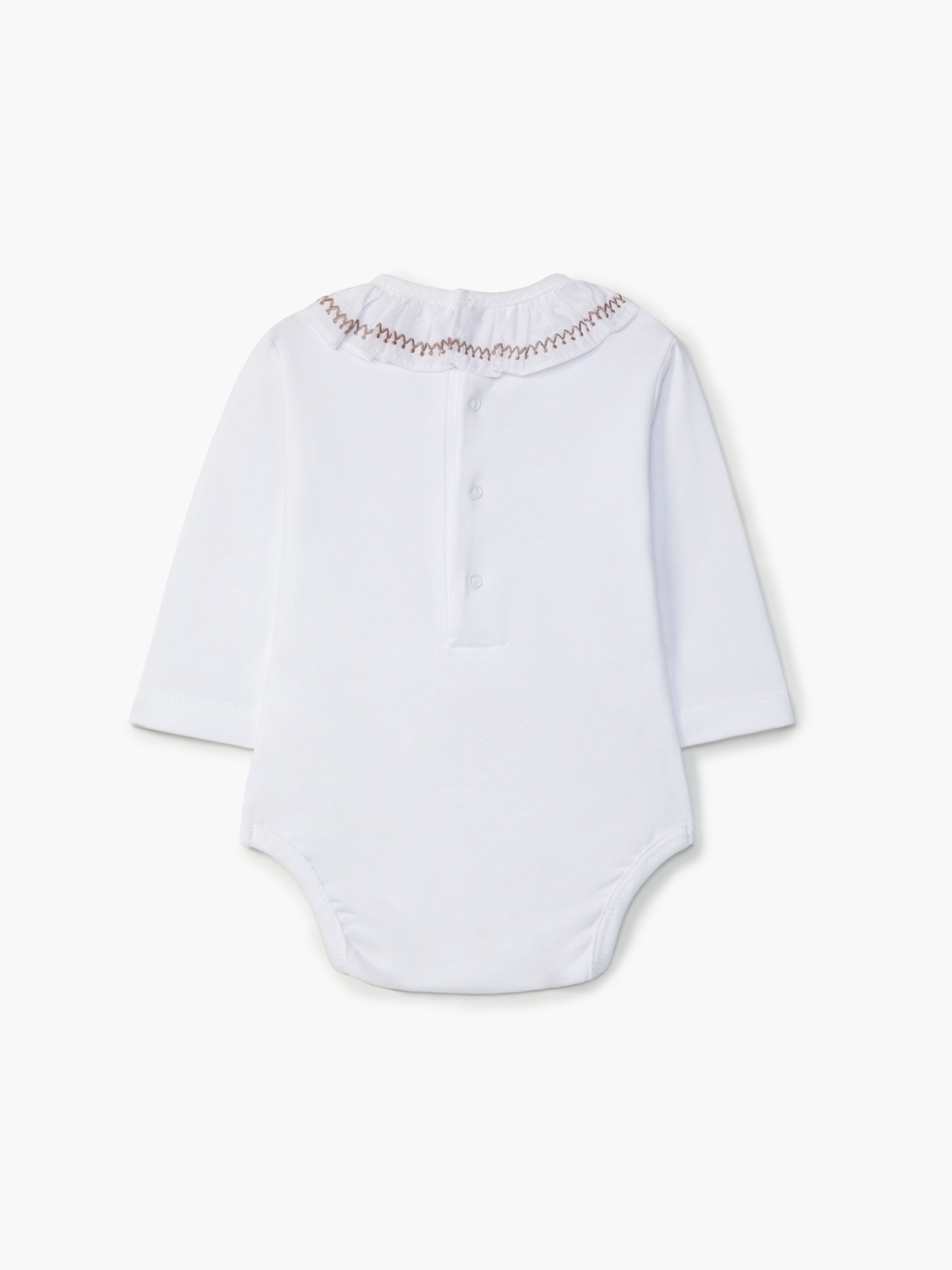 Ruffled bodysuit