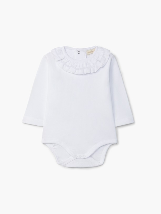 Ruffled bodysuit