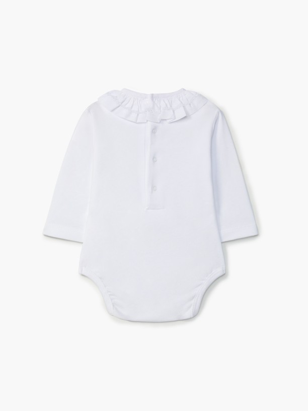 Ruffled bodysuit