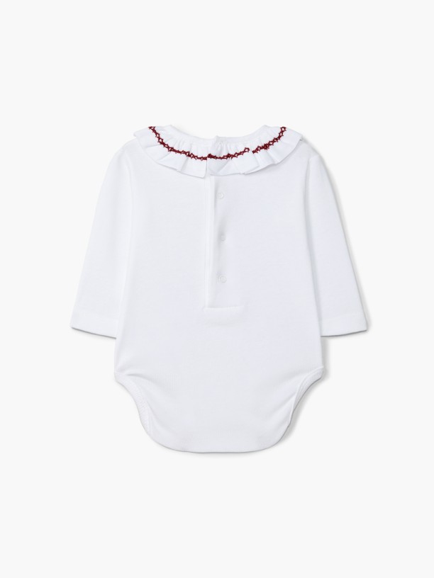 Ruffled bodysuit
