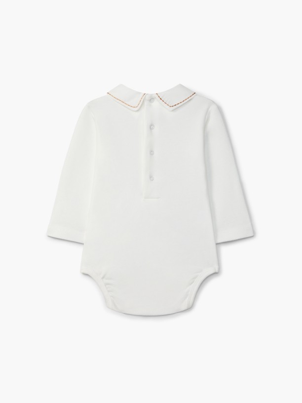 V-neck bodysuit