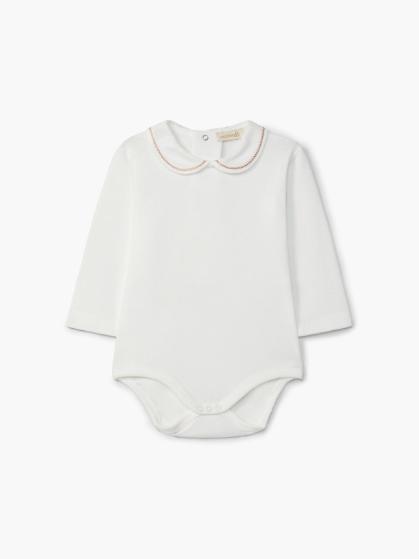 Round neck bodysuit