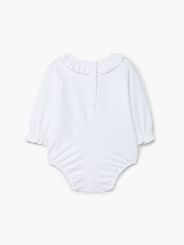 Ruffled bodysuit