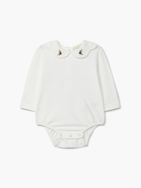Round neck bodysuit