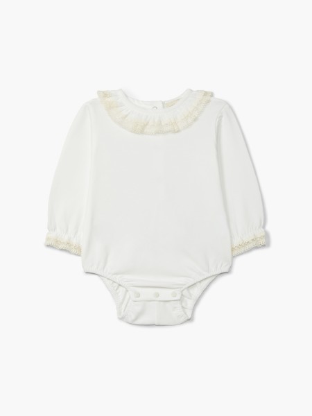 Ruffled bodysuit
