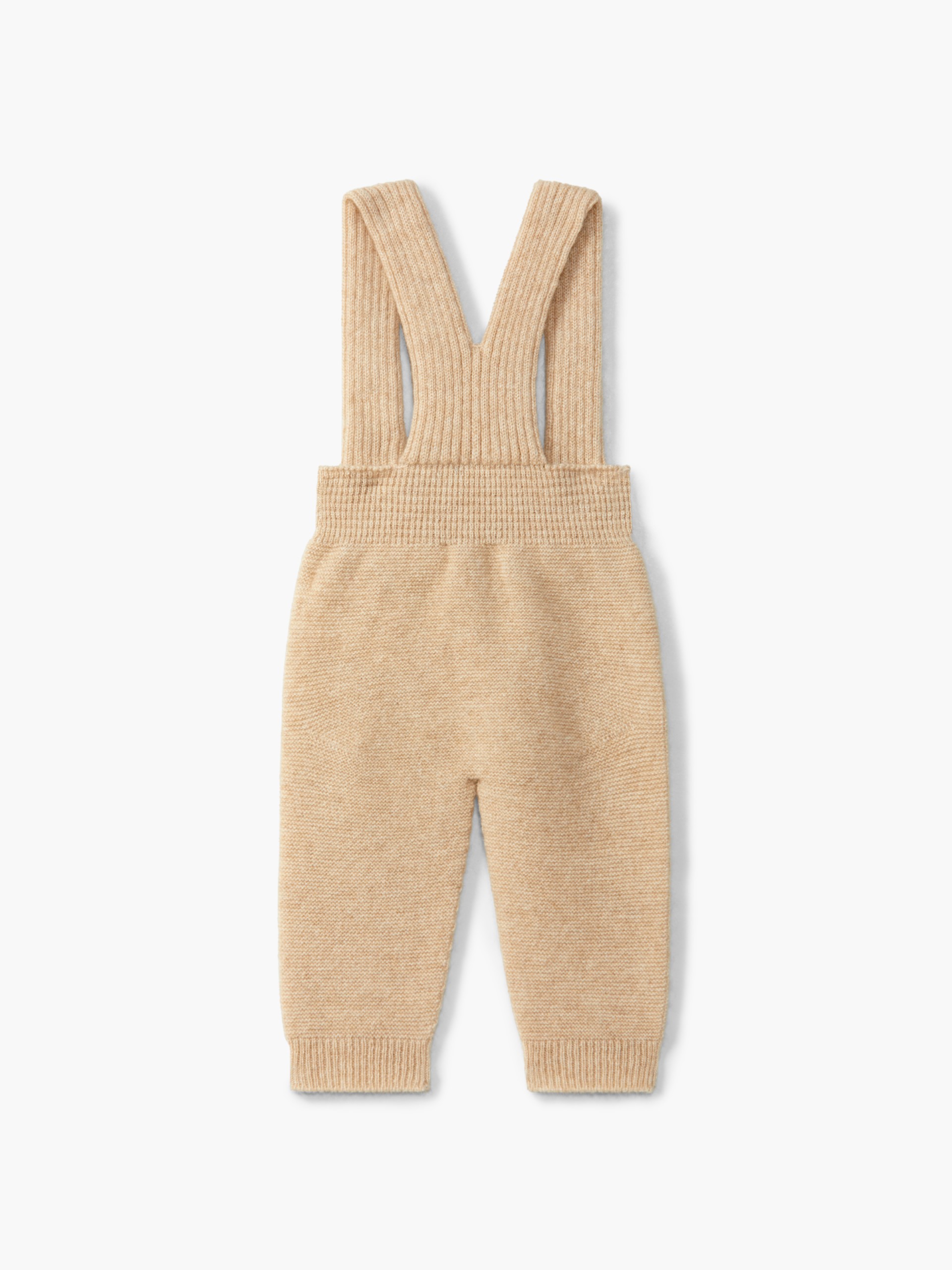 Knitted cashmere trousers