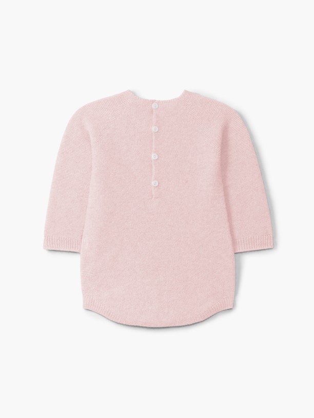 Knitted cashmere shortie Knitted cashmere shortie