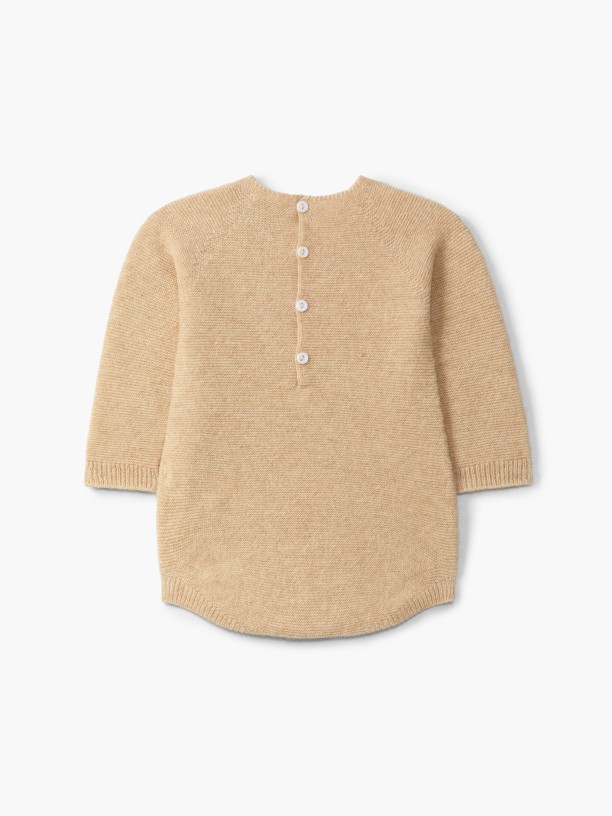Knitted cashmere shortie