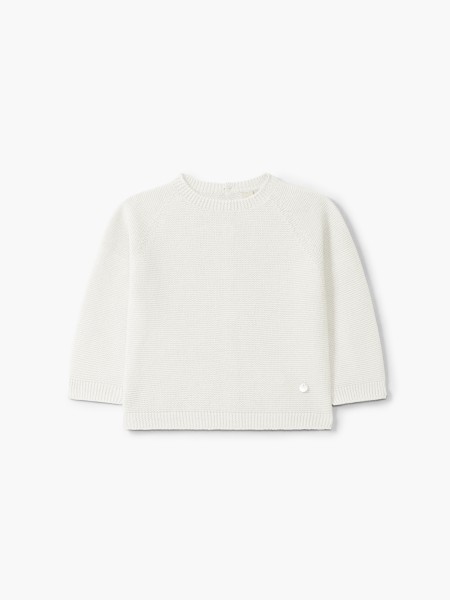 Knitted wool sweater
