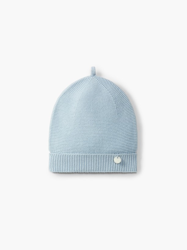 Knitted wool beanie Knitted wool beanie