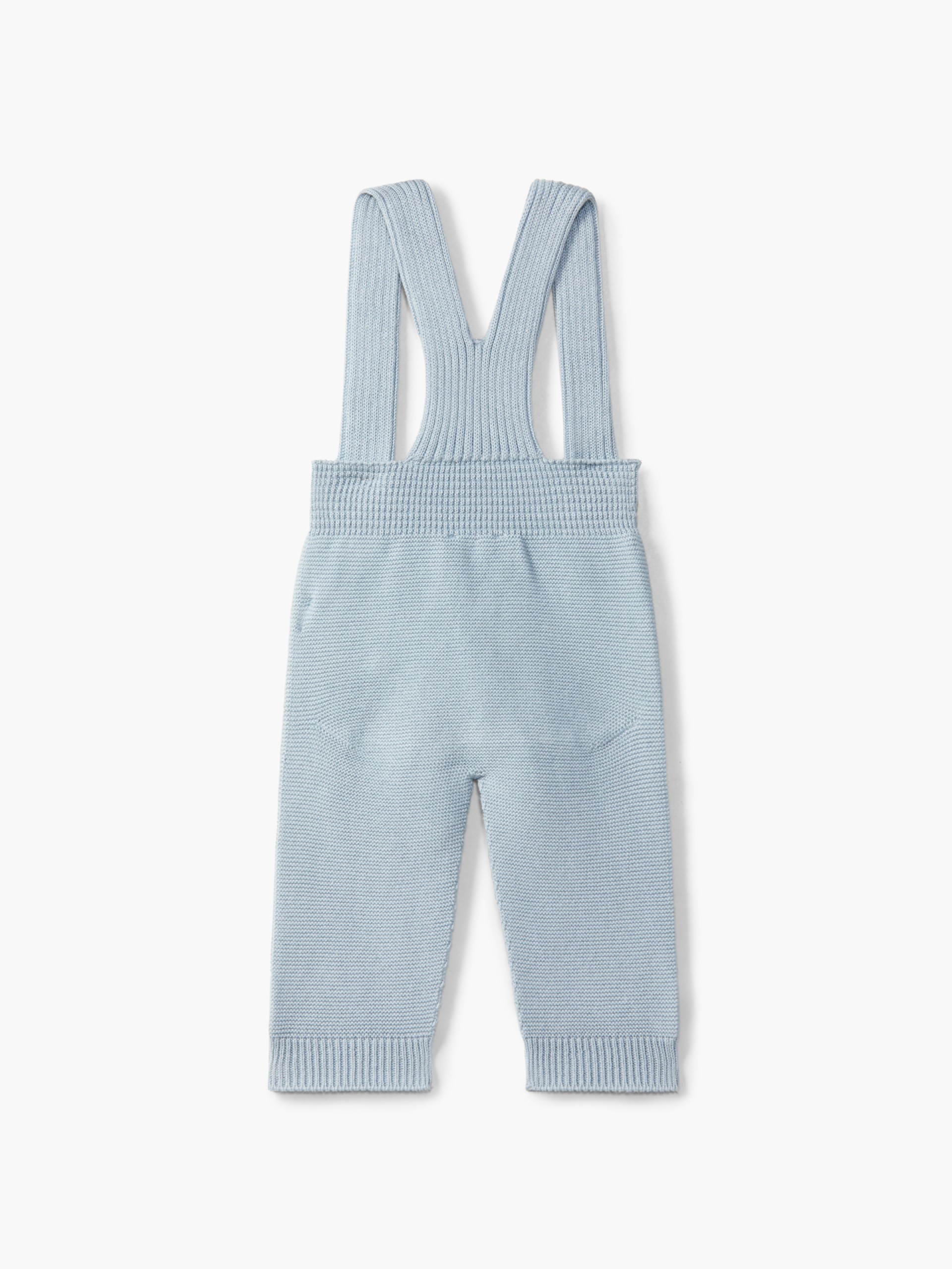 Knitted wool trousers