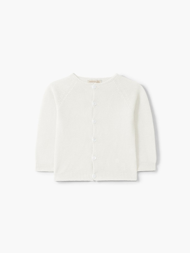 Organic cotton cardigan