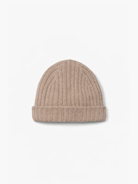 Knitted wool beanie Knitted wool beanie