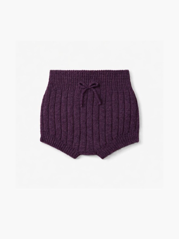 Knitted wool bloomer