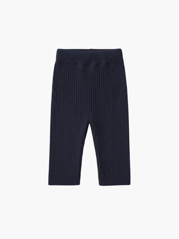 Knitted wool trousers Knitted wool trousers