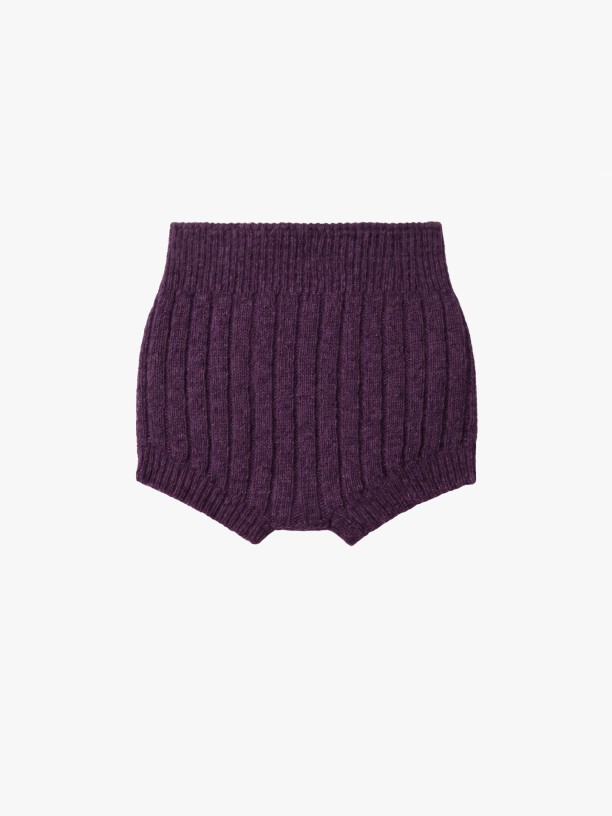 Knitted wool bloomer