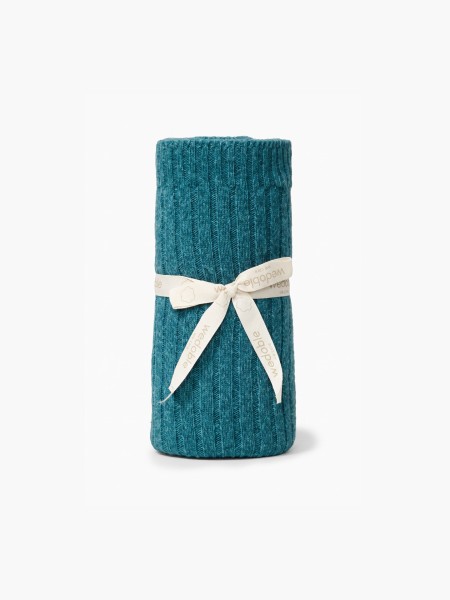 Knitted wool blanket Knitted wool blanket
