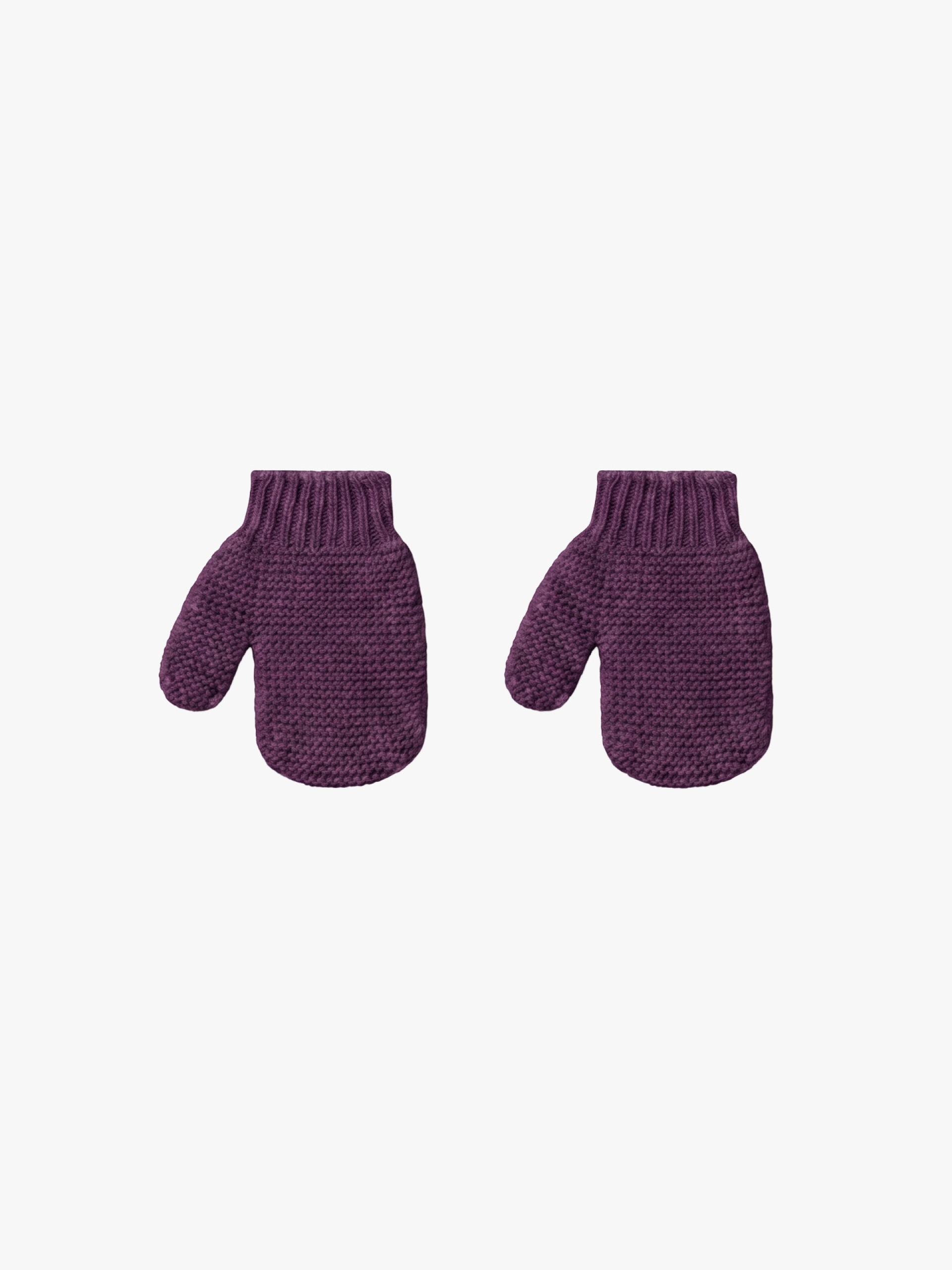 Knitted mittens