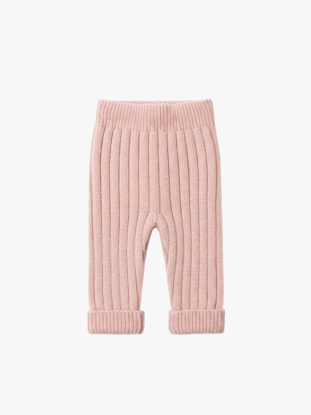 Knitted wool trousers Knitted wool trousers