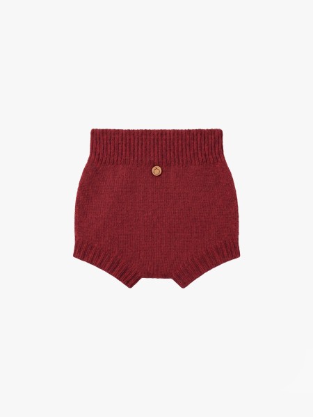Knitted wool bloomer