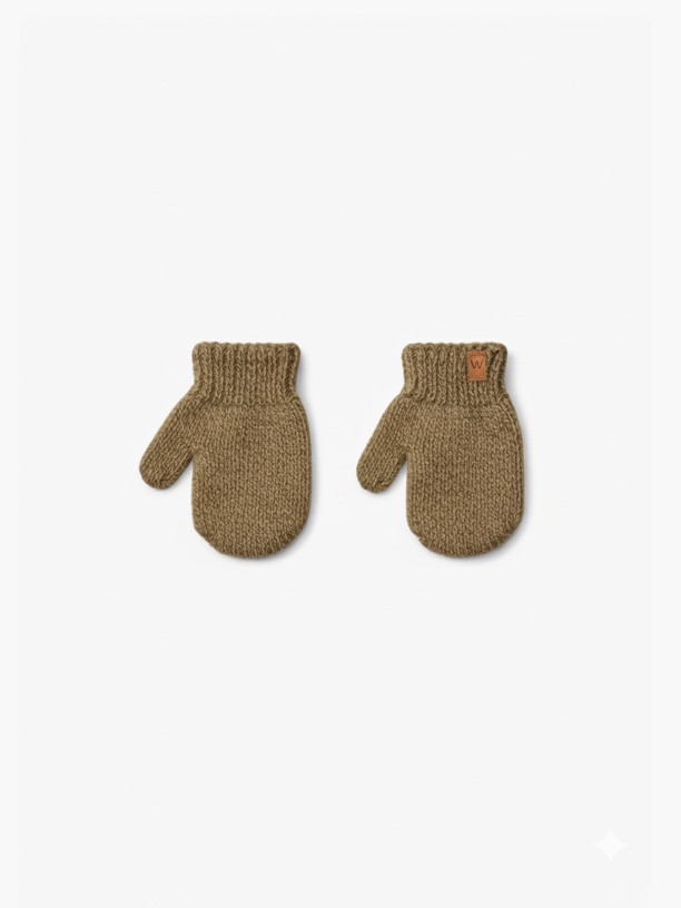 Knitted wool mittens Knitted wool mittens