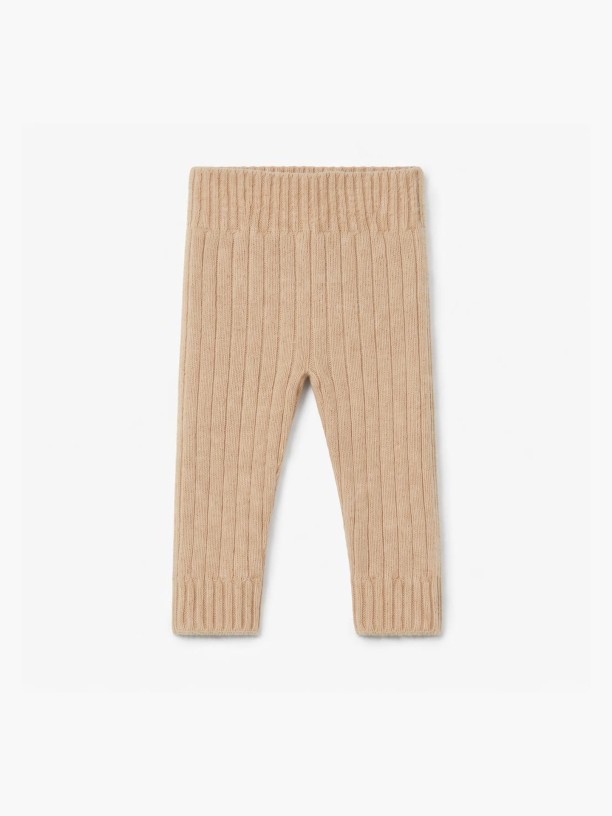 Knitted wool trousers Knitted wool trousers