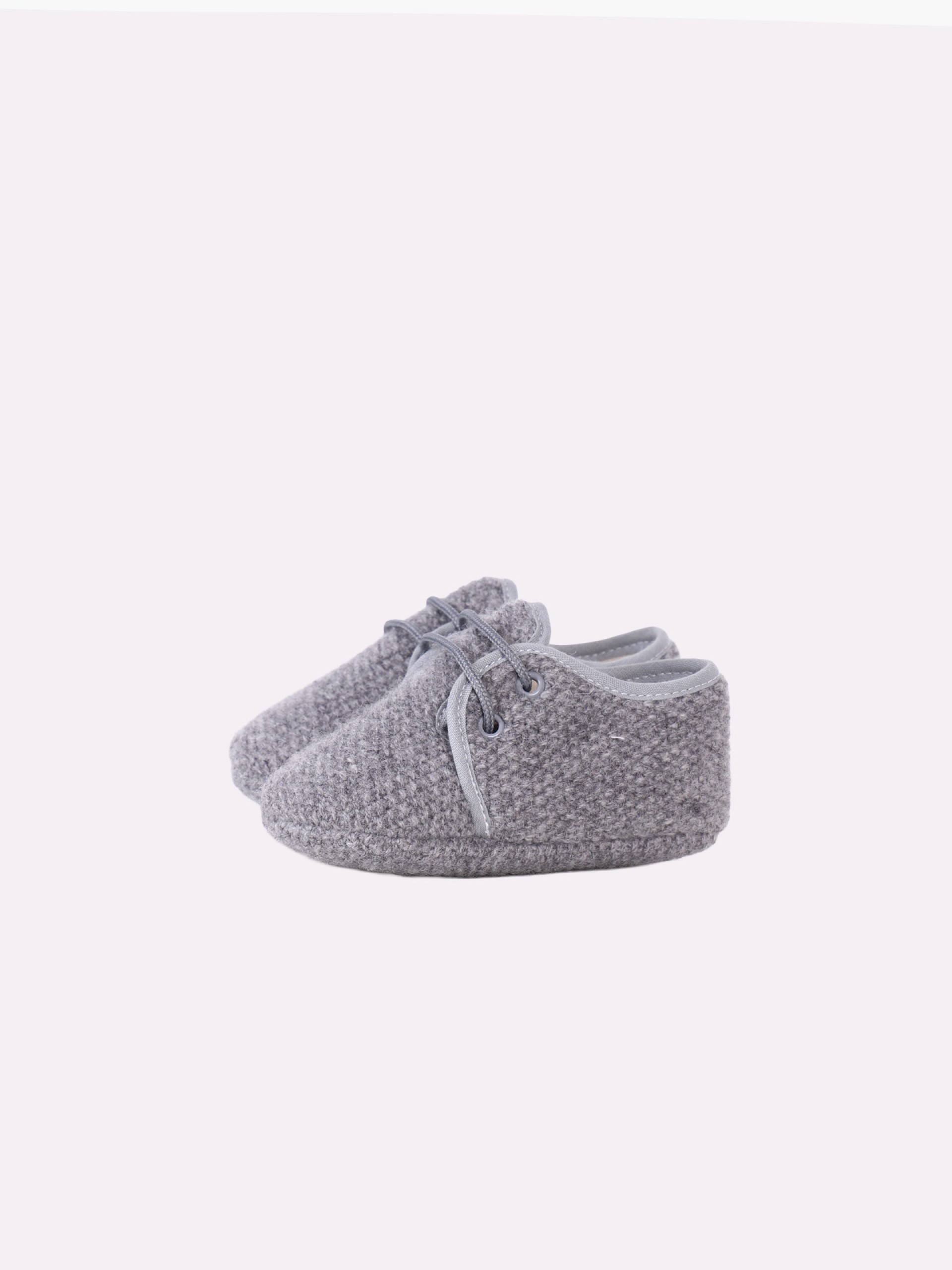 Lace up baby shoes